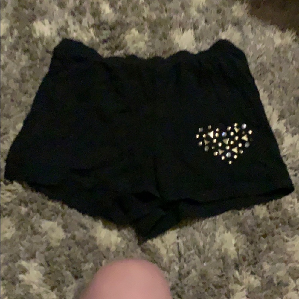 Black shorts